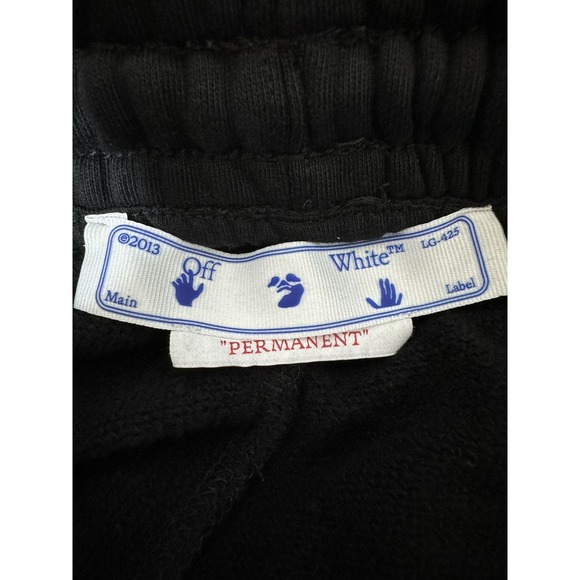 NWT Off-White Black Diagonal Stripe Joggers - Picture 9 of 16